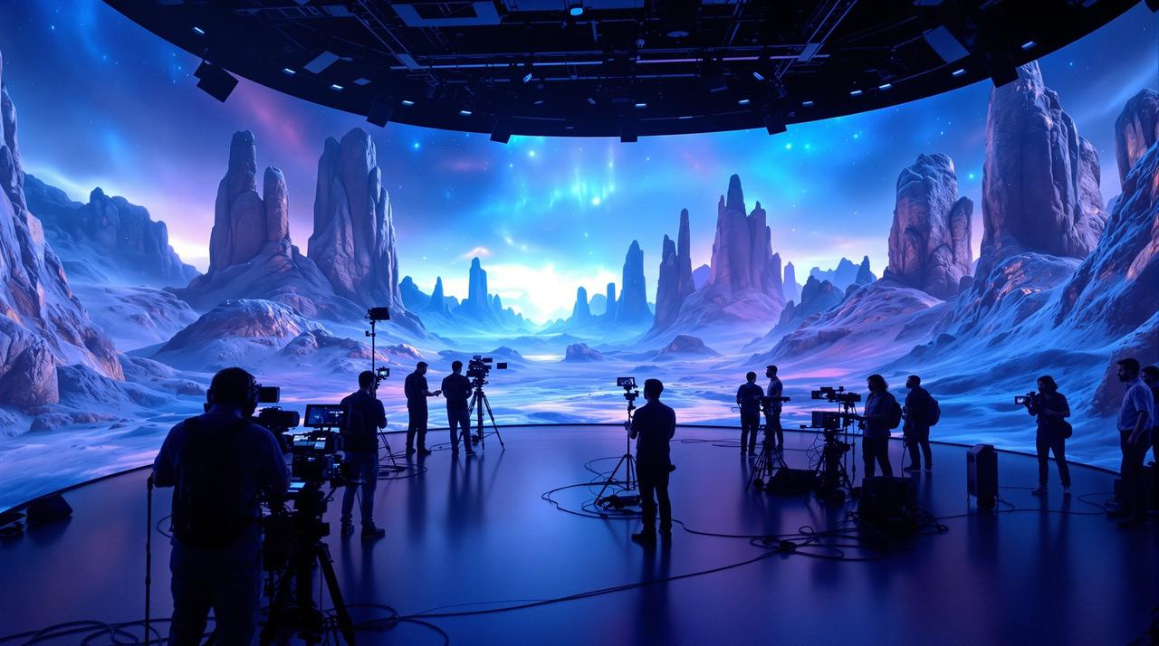 AI技术革新影视制作，虚拟拍摄成行业新趋势 - 技术前沿资讯封面图